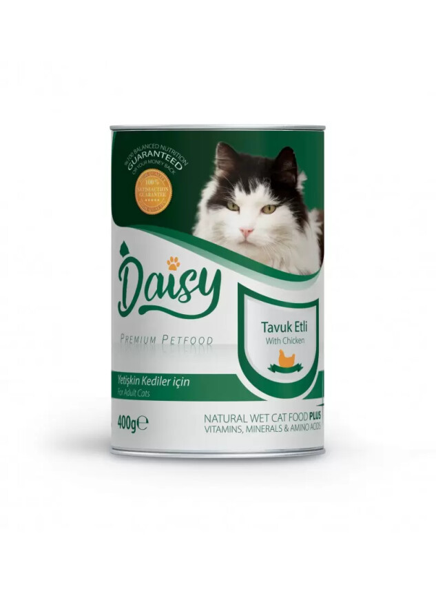 Daisy Premium Pet Tavuk Etli Kedi Konservesi 400 Gr - Daisy
