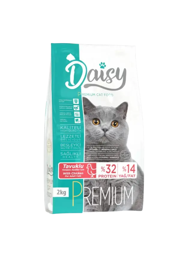 Daisy Premium Tavuk Etli Yetişkin Kedi Maması 2 Kg - 1