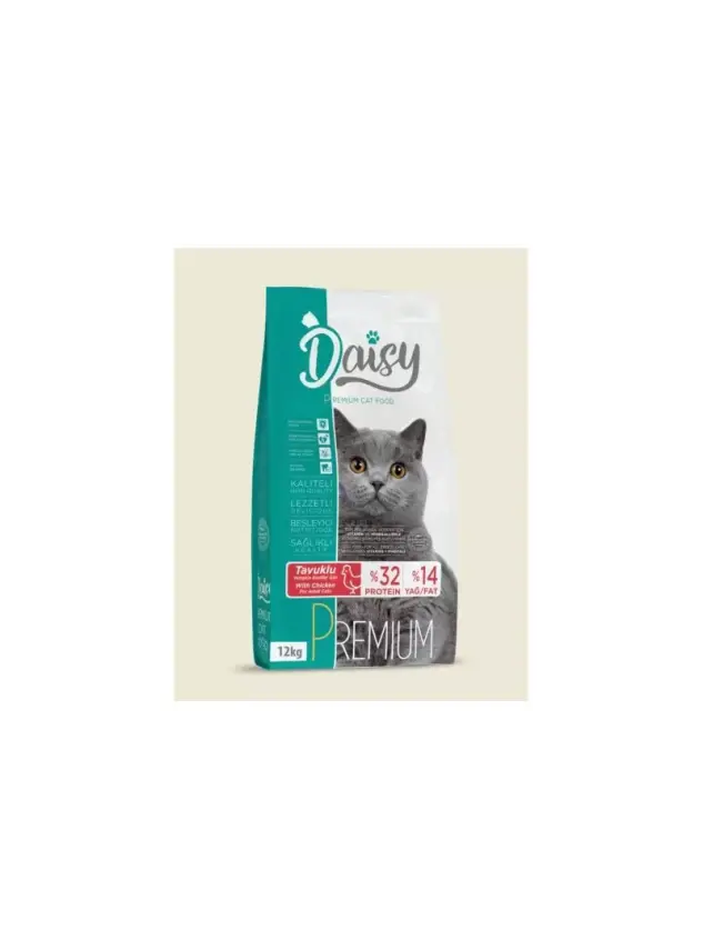 Daisy Premium Yetişkin Tavuk Etli Kedi Maması 12 Kg - 1