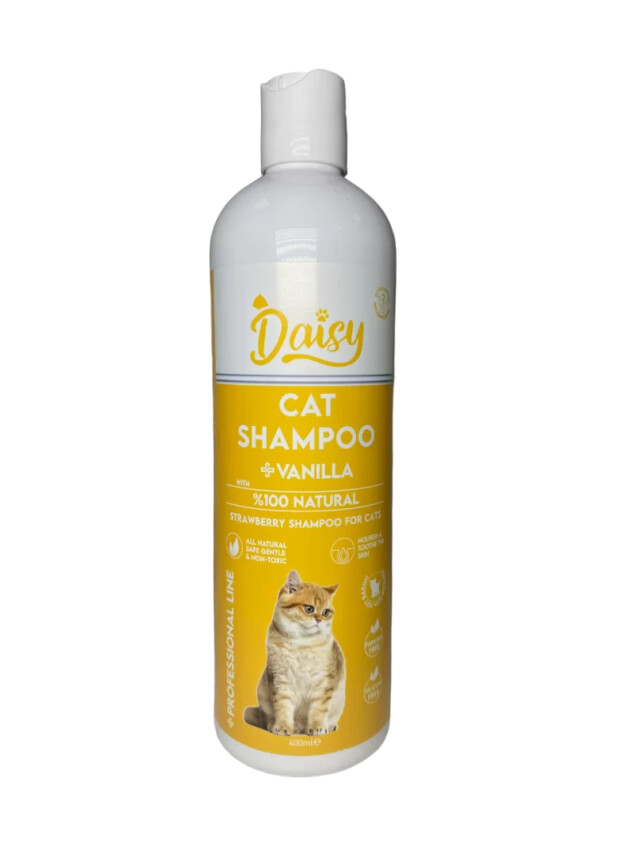 Daisy Vanilyalı Kedi Şampuanı 400 ml - Daisy