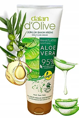 Dalan D'olive Besleyici Krem Tüp Aloe Vera 250 ml - Dalan