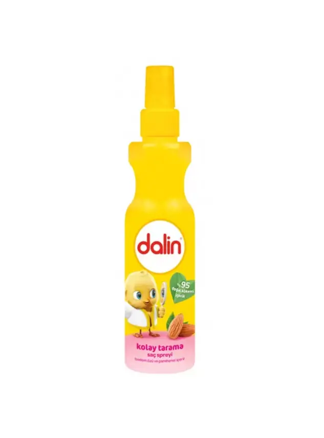 Dalin Kolay Tarama Saç Spreyi Badem Özü ve Panthenol 200 ml - 1