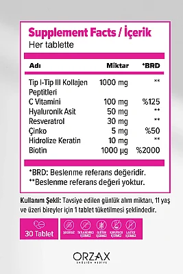 Day2Day The Collagen Beauty Core 30 Tablet - 3