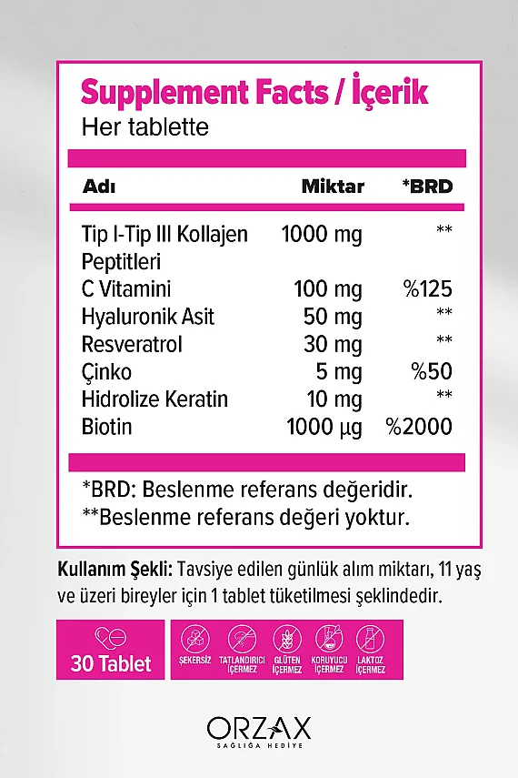 Day2Day The Collagen Beauty Core 30 Tablet - 3