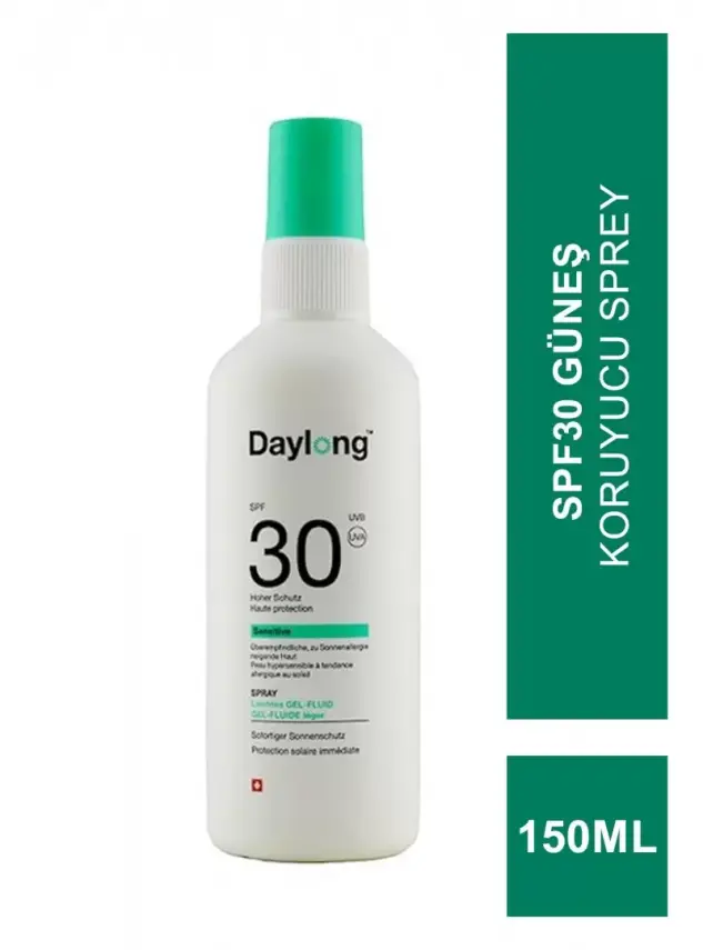 Daylong Sensitive SPF30 Güneş Koruyucu Sprey 150ml - 1