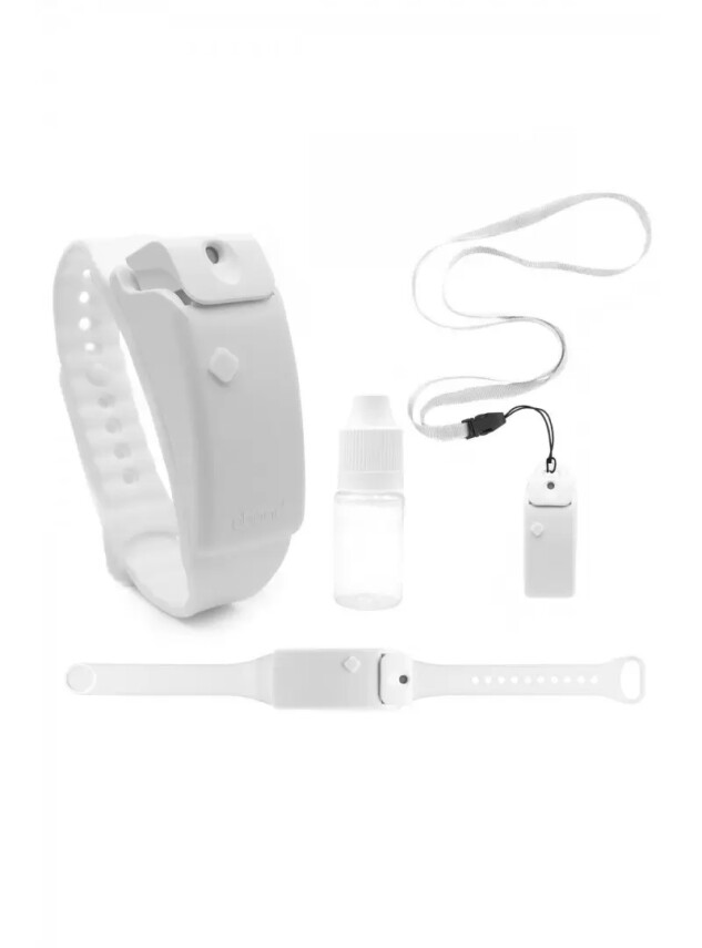 DBAND Bileklik Dezenfektan Spreyi Beyaz - Set - Dband