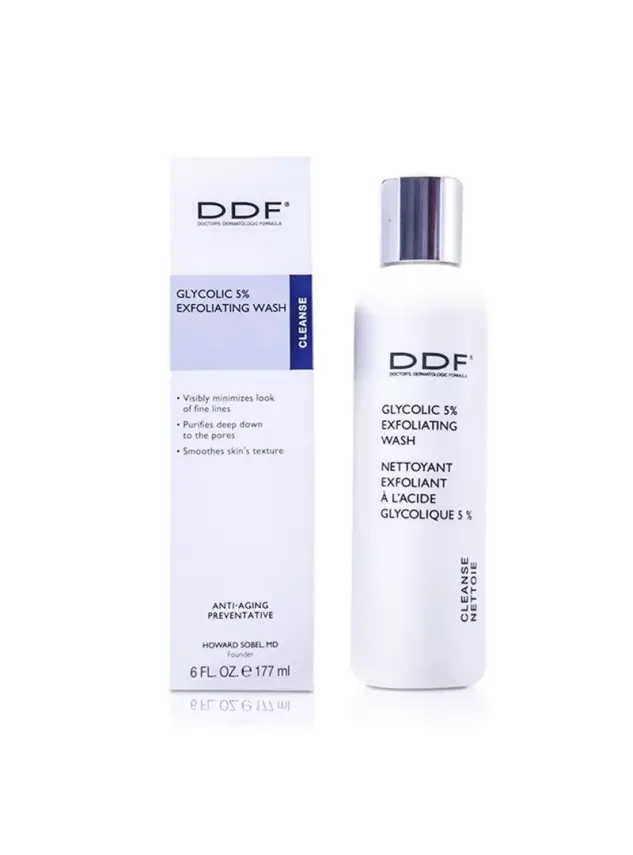 DDF Glycolic %5 Exfoliating Wash - 1