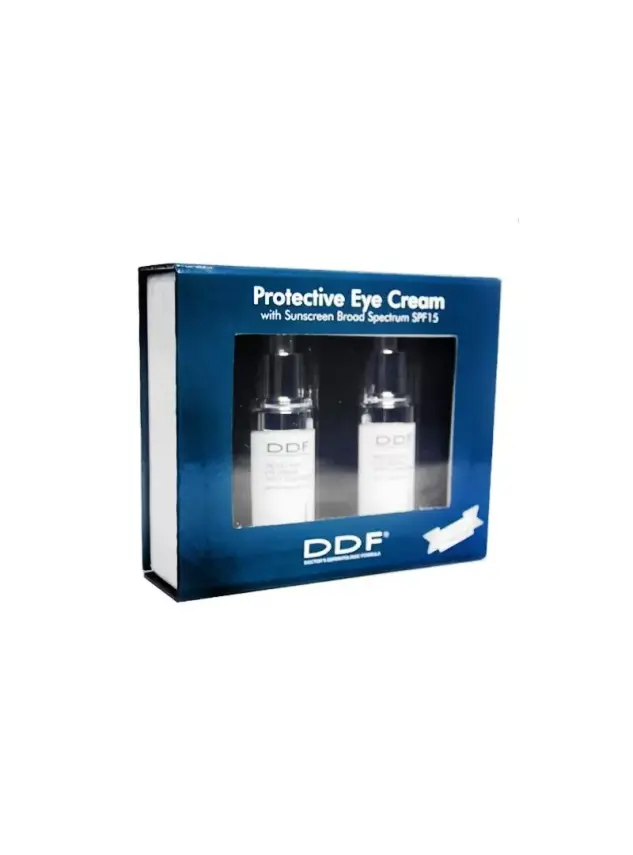 DDF Protective Eye Cream SPF 15 - 15 ml 2li Kofre - 1