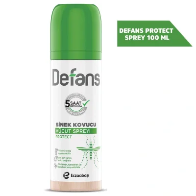 Defans Sinek Kovucu Vücut Spreyi 100ml Protect - Defans