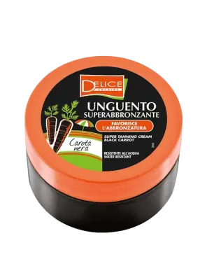 Delice Solaire Siyah Havuç Yağı Kremi 150 ml - 1