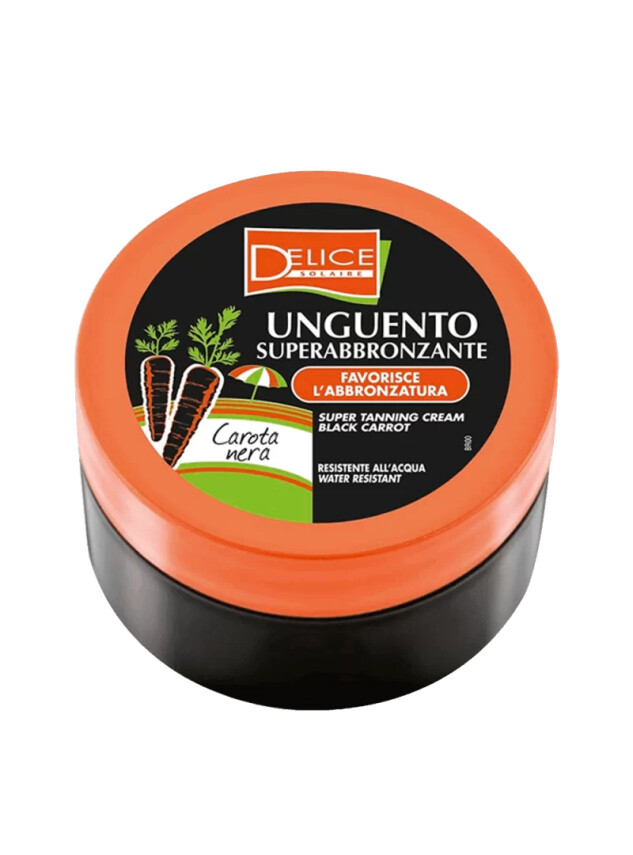 Delice Solaire Siyah Havuç Yağı Kremi 150 ml - Delice Solaire
