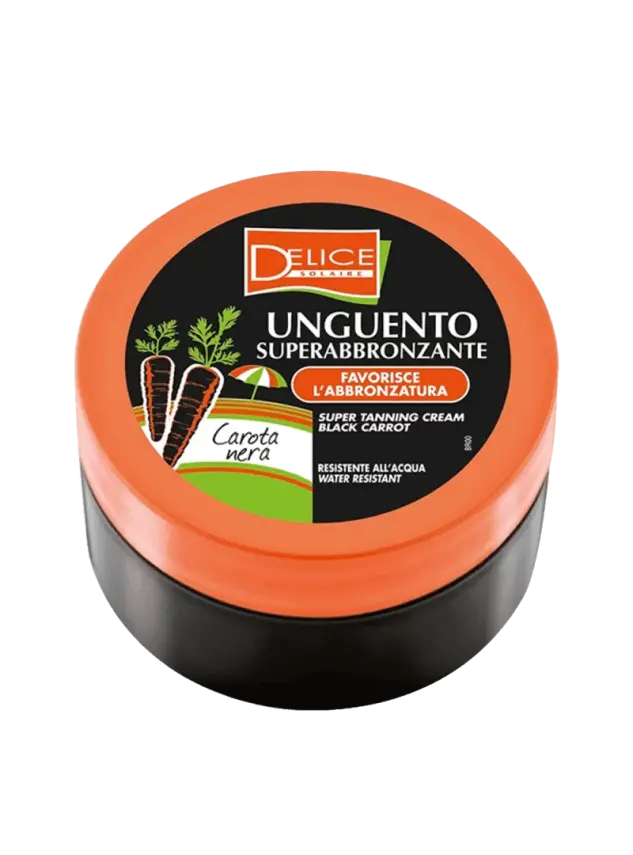 Delice Solaire Siyah Havuç Yağı Kremi 150 ml - 1