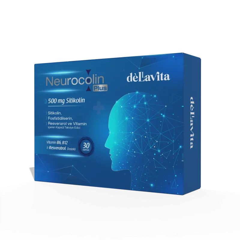 DellaVita Neurocolin Plus 500mg Sitikolin 30 Kapsül - 1