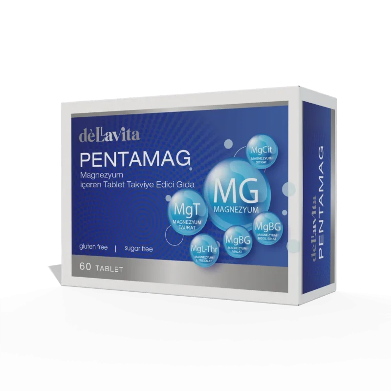 DellaVita Pentamag (5-Magnezyum Kompleksi) 60 Tablet - 1