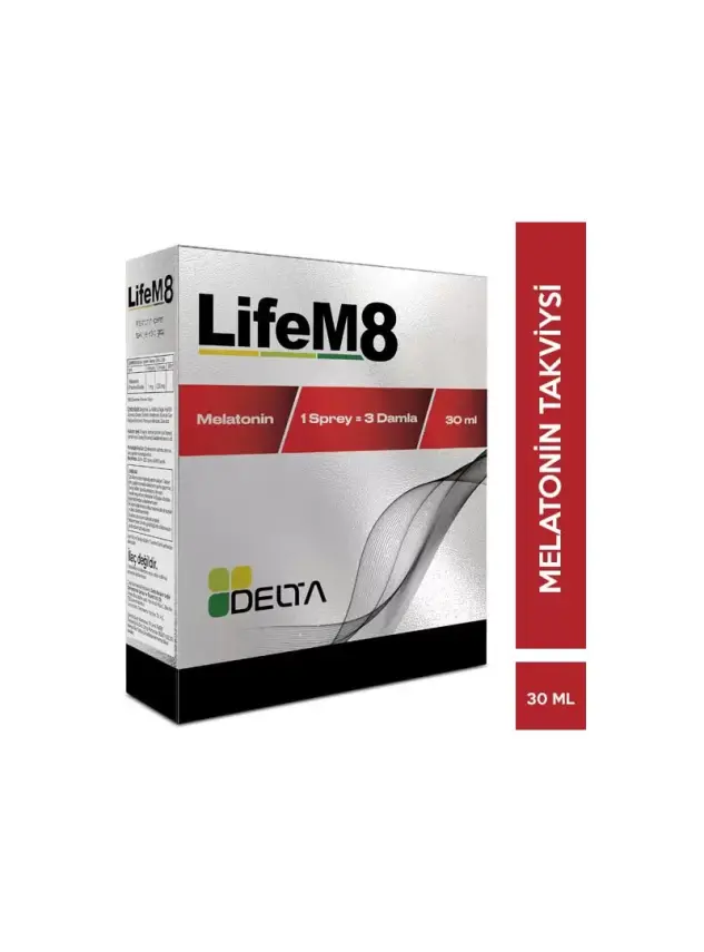 Outlet - Delta LifeM8 Melatonin 30 ml - 1