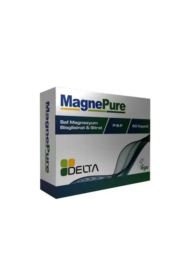 Delta MagnePure 60 Kapsül - 1
