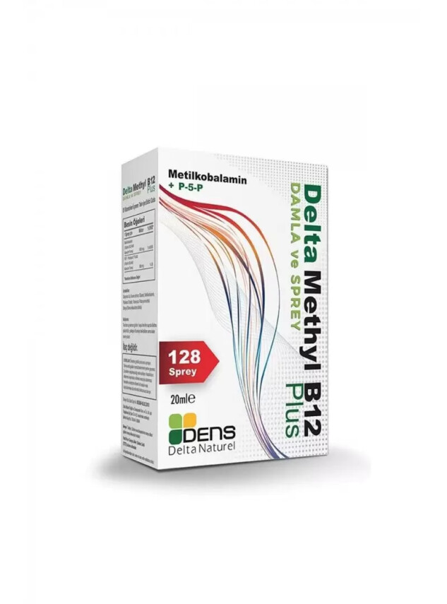 Delta Methly B12 Plus Sprey 20 ml - Delta Naturel