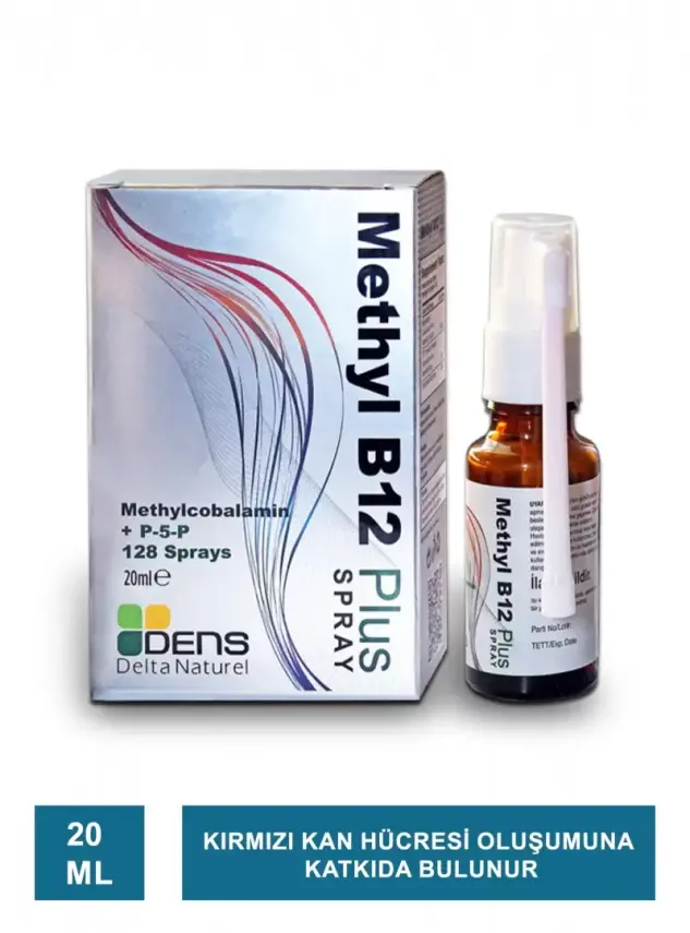 Delta Methyl B12 Plus ve Vegatamin D3+K2 20+20ml 2'li Set - 4