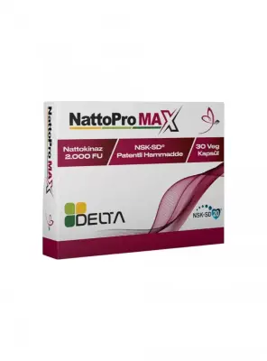 Delta NattoPro Max 30 Kapsül - Delta Naturel