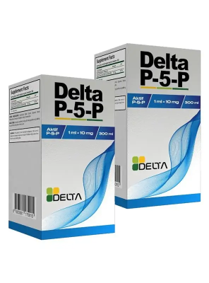 Delta P-5-P Vitamin B6 100ml x 2 Adet - Delta Naturel