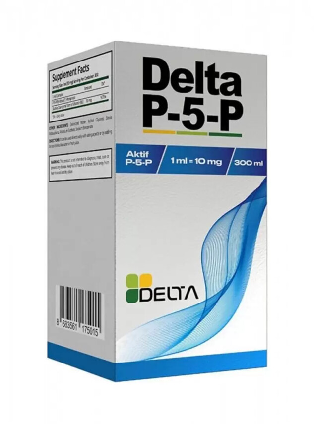 Delta P-5-P Vitamin B6 100ml - Delta Naturel