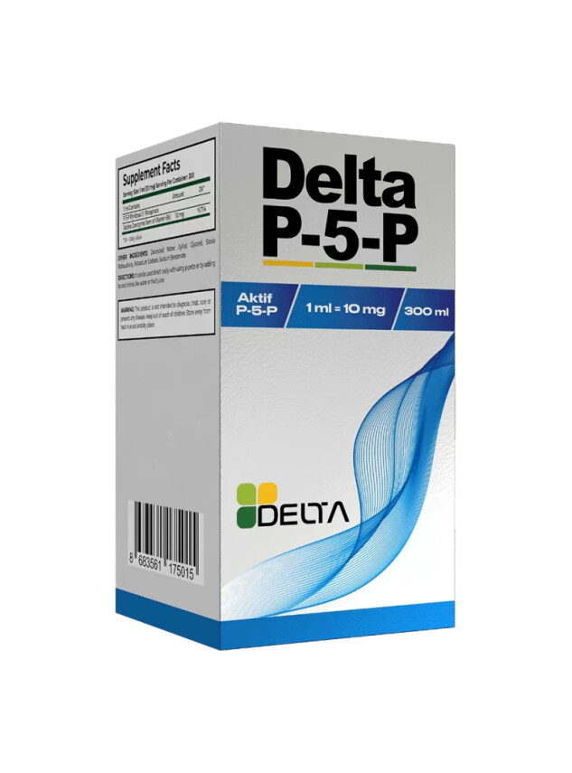 Delta P-5-P Vitamin B6 300ml - Delta Naturel