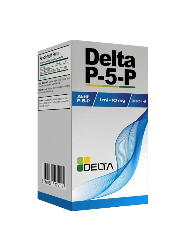 Delta P-5-P Vitamin B6 300ml - 1