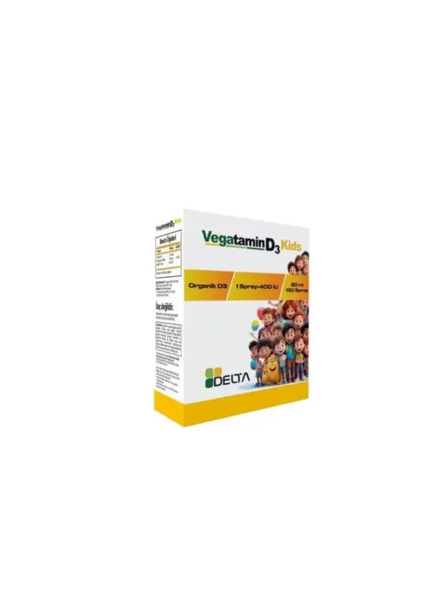 Delta Vegatamin D3 Kids 400IU 20 ml - 1
