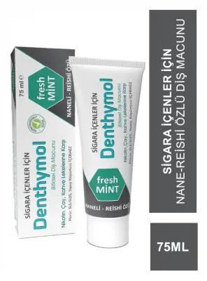 Denthymol Naneli Sigara İçenler İçin Diş Macunu 75 ml - Diğer Bakım Ürünleri