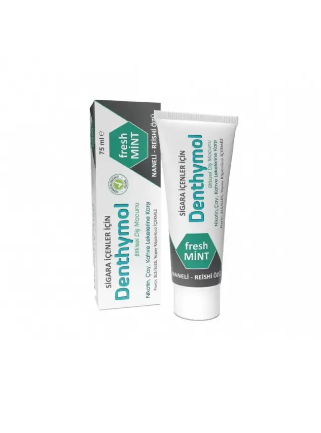 Denthymol Naneli Sigara İçenler İçin Diş Macunu 75 ml - 2