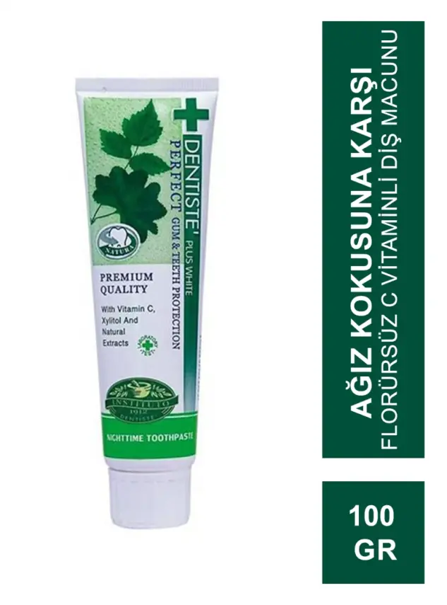 Dentiste Nighttime Plus White Uyku Öncesi Tüp Diş Macunu 100 gr - 1