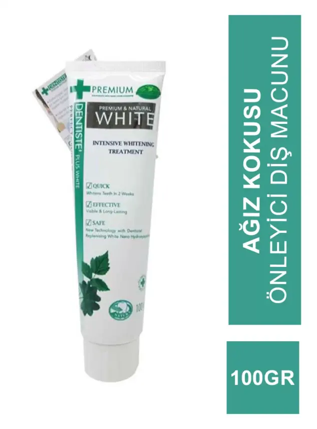 Dentiste Plus Natural White 100 gr Diş Macunu - 1