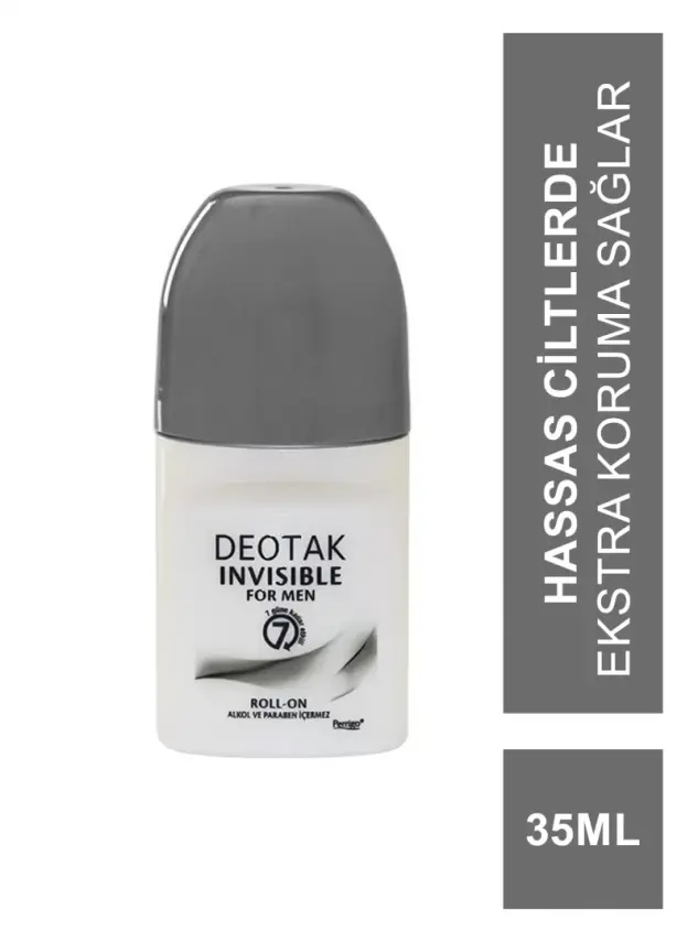 Deotak For Men Invisible Roll-on Deodorant 35ml - 1