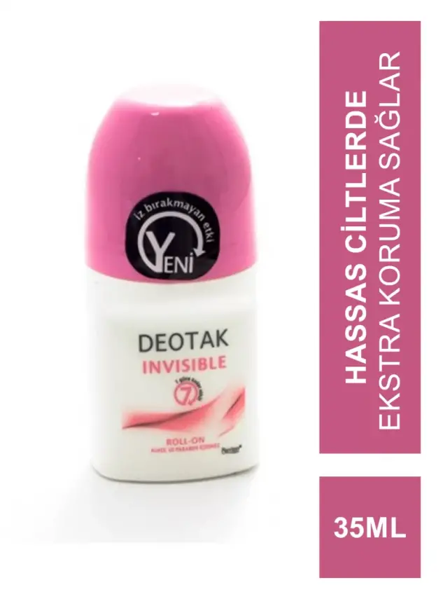 Deotak Invisible Roll-on Deodorant 35ml - 1