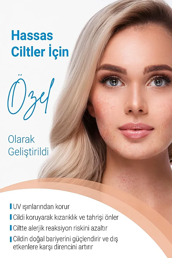 Derinex Güneş Koruyucu Krem Spf 50+ Hassas Ciltler İçin 50 ml - 3