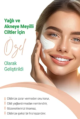 Derinex Güneş Koruyucu Yüz Kremi Spf 50+ Yağlı ve Akneli Ciltler 50ml - 2