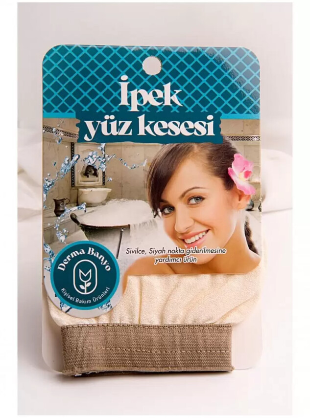 Derma Banyo İpek Yüz Kesesi ( B3508 ) - Derma Therapy
