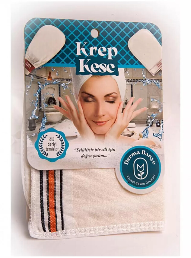 Derma Banyo Krep Kese ( B3577 ) - Derma Therapy