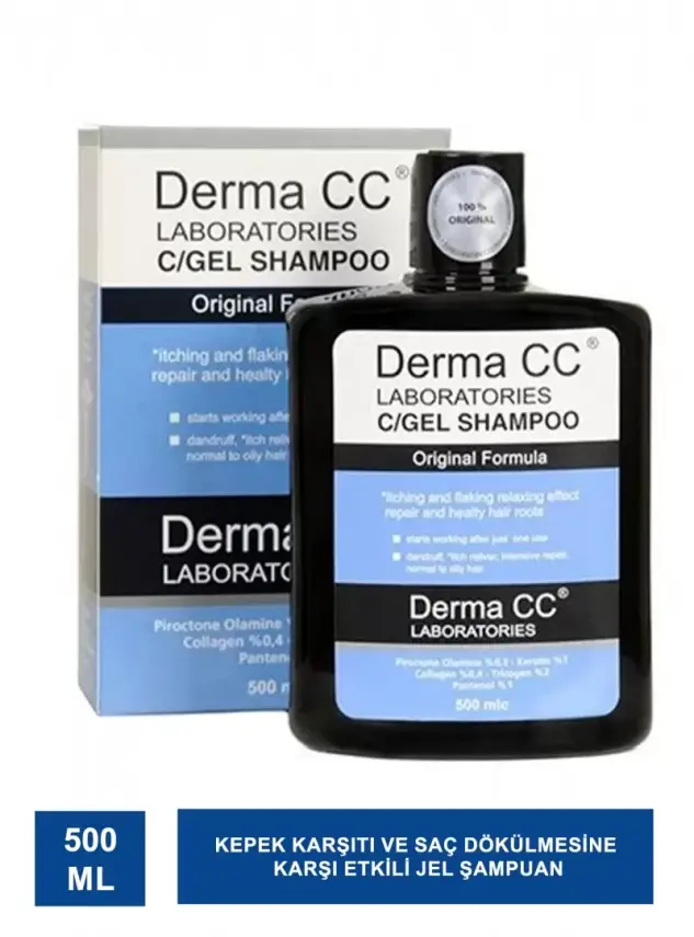 Derma CC C/Gel Şampuan Kepek Karşıtı 500 ml - 2