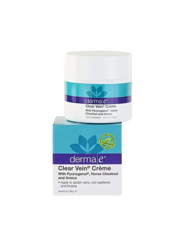 Derma E Clear Vein Creme 56 ml Kızarıklık ve Morluklara Karşı Bakım Kremi - 1