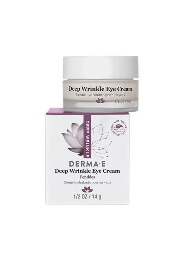Derma E Deep Wrinkle Peptide Eye Creme 14 ml Göz Çevresi Bakım Kremi - 1
