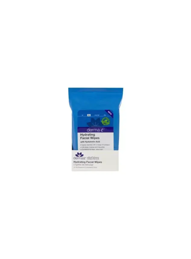 Derma E Hydrating Facial Wipes 25 Adet Temizleme Mendili - 1
