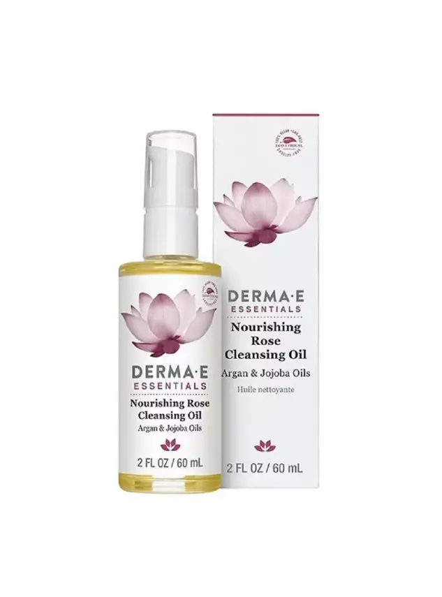 Derma E Nourishing Rose Cleansing Oil 60 ml Makyaj Temizleme Yağı - 1