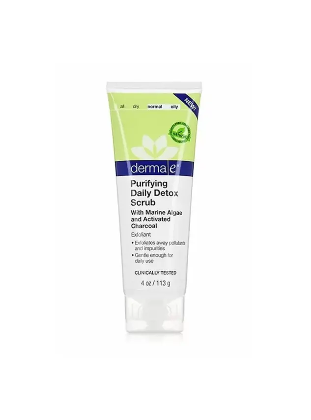 Derma E Purifying Daily Detox Scrub 113 ml Günlük Derin Temizleyici Peeling - 1