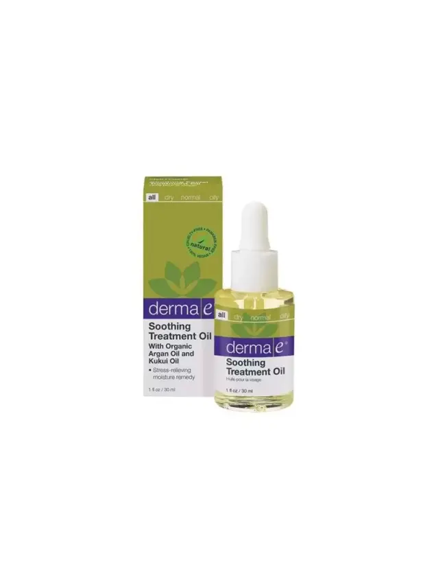 Derma E Soothing Treatment Oil 30 ml Yatıştırıcı Bakım Yağı - 1