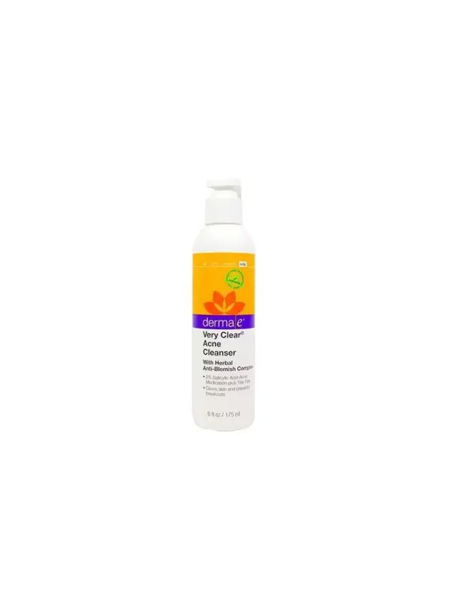 Derma E Very Clear Acne Cleanser 175 ml Akneli Ciltler İçin Temizleyici - 1