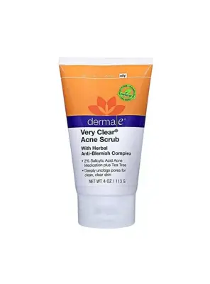 Derma E Very Clear Acne Scrub 113 ml Akneli Ciltler İçin Peeling - 2