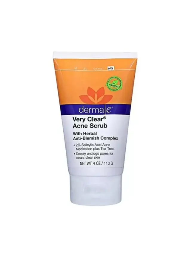 Derma E Very Clear Acne Scrub 113 ml Akneli Ciltler İçin Peeling - 2