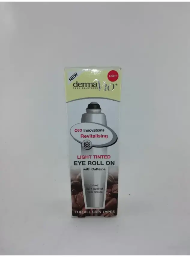 Derma V10 Innovations Tinted Eye Roll On Light 15ml - 1