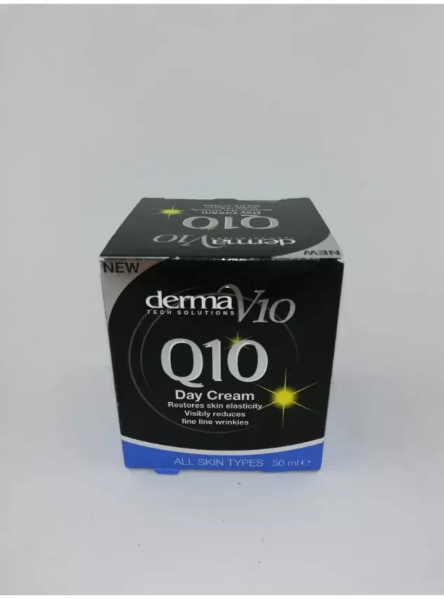 Derma V10 Q10 Day Cream 50ml Gündüz Kremi - 1